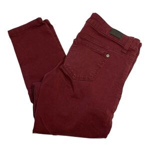 celebrity pink womens 26 x 29 red skinny jeans